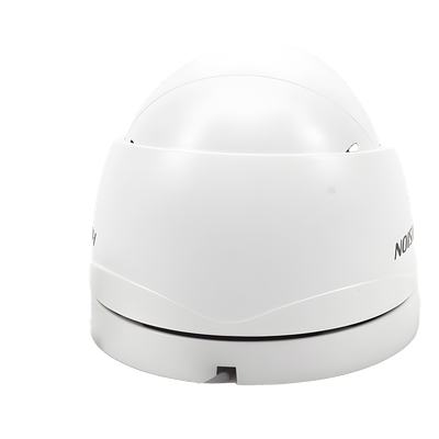 Eyeball TURBOHD 4K / 8.29 MP / Lente Mot. 2.7-13.5 mm / IR EXIR 60 m / IP67 / dWDR / TVI-AHD-CVI-CVBS / 9-15 VDC / -40°C a 60°C / 4.4 x 4.1 x 4.3 in / 1.28 lb