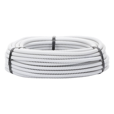 Tubería Flexible / PVC Auto-extinguible / 10 mm ID / 30 m / 320N / 5 a 60°C / 98 pies