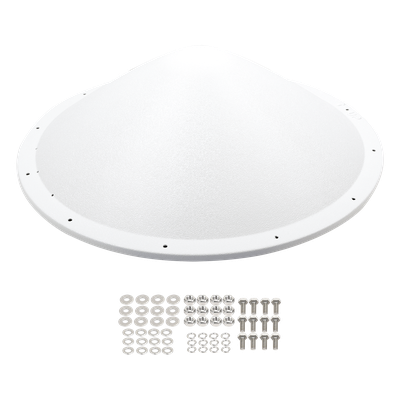 Radomo para antenas parabólicas / ABS con UV / Orificios de drenaje / Resistente a intemperie