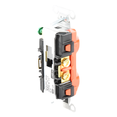 Contacto Dúplex / 15A 125V / 2 Polos 3 Hilos / NEMA 5-15R / Grado Comercial / Nylon / -40°C a 75°C