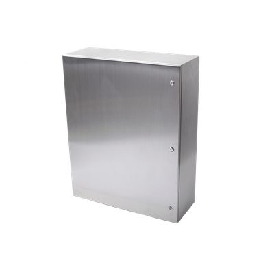 Gabinete de Acero Inoxidable IP66 / IK10 / 800x1000x300 mm / 31.5x39.4x11.8 in / Capacidad 100 kg / Uso en Intemperie