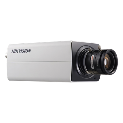 Cámara Box IP / 2 MP / Ultra Baja Iluminación 0.005 lux / WDR 120 dB / PoE 802.3af / 12 Vcc / Micro SD 128 GB