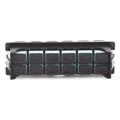 Placa Acopladora / 12 Fibras Multimodo / 12 Acopladores SC Simplex / Compatible SC-LC-APC-PC/UPC / Interior
