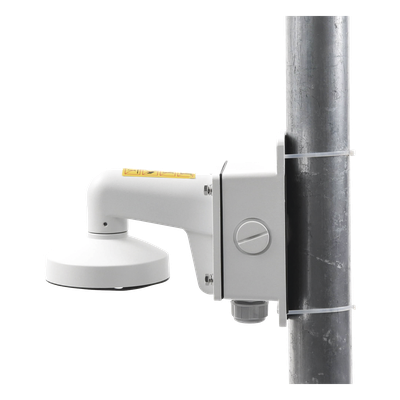Montaje de Pared con Caja de Conexiones / Cámaras Domo IP / Aleación de Aluminio / Carga 4.5 kg / Dimensiones 123 x 180 x 233 mm