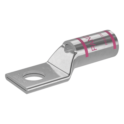 Zapata de Compresión / Calibre 1/0 AWG / Orificio 3/8" (9.5 mm) / Tambor Estándar con Mirilla / 1 Pieza