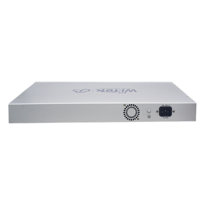 Switch PoE / 24 Puertos 10/100 Mbps + 2 SFP Gigabit Combo / Alcance 250 m (820.2 ft) / 280 W / No Administrable / Protección 6 kV