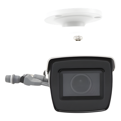 Bala TURBOHD 5 Megapixel / Lente Mot. 2.7 a 13.5 mm / 131 pies IR EXIR / dWDR / TVI-AHD-CVI-CVBS / Exterior IP67 / 12 Vcc / 24 VCA