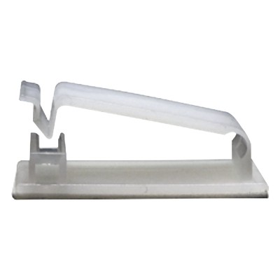 Clip Organizador de Cables / Auto-Adherible / 5 Unidades / Soporte 8.0 mm (6 AWG) / Carga 250 g (0.551 lb) / -5°C a 65°C (23°F a 149°F)