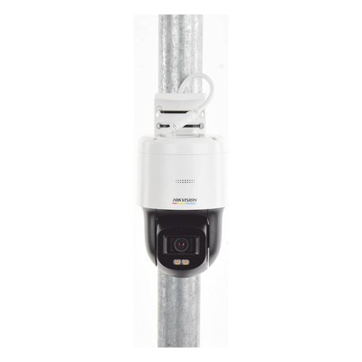 Cámara Domo PT IP / 4 Megapixel / Lente F1.0 / Luz Blanca 30 m (98.4 ft) / Audio Bidireccional / PoE / IP66