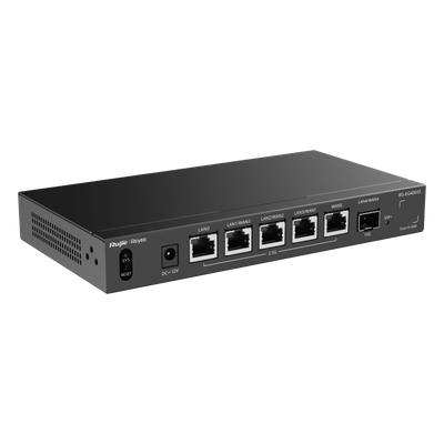 Router Balanceador SD-WAN / 5 Servicios WAN / 400 Usuarios Concurrentes / Throughput 2.5 Gbps / Puerto SFP+ 10G / 5 Puertos Multi-Gigabit 2.5G