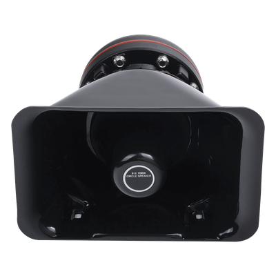 Bocina de uso rudo / 100 W / 8 Ohms / Base aluminio / 7.0 × 8.1 × 5.1 pulgadas