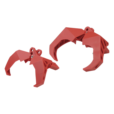 Dispositivo de Bloqueo LOTO / Válvulas de Bola / 1.5 a 2" / Mango Hasta 7.5" / Polipropileno / -20°C a 176°C