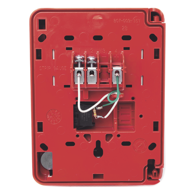 Estación Manual de Alarma Direccionable / Doble Acción / Montaje Semiencastrado o Superficial / 24 VCC / 139 x 104 x 35 mm
