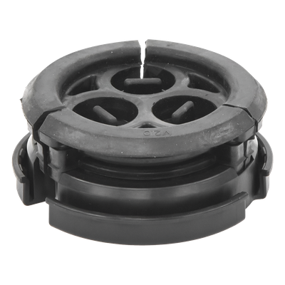 Bota pasamuro / 3 orificios / Cable coaxial 7/8 in / IP66 / MIL-STD-810E / 4.00 x 1.25 in
