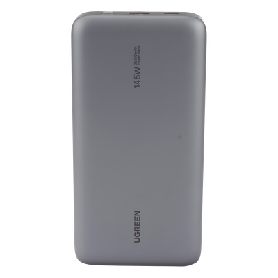Power Bank / 25000mAh / 145W Max. / 3 Puertos USB / PD 3.0 / QC 3.0 / Pantalla Inteligente / Carcasa Ignífuga