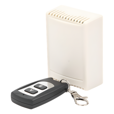 Receptor de 2 Canales / 40 Transmisores / 433.92 MHz / 12VDC / Alcance 30 m (98 pies)