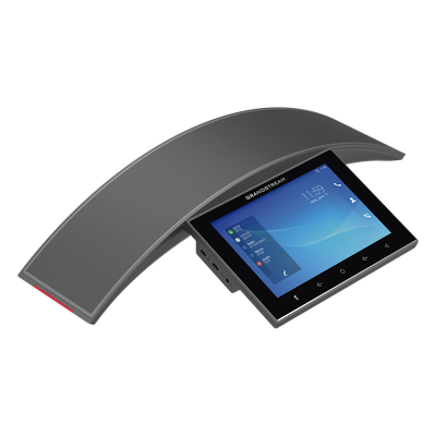 Teléfono IP de Audioconferencia / Android 10 / 12 Líneas SIP / Pantalla Táctil 7" / Wi-Fi 6 / Bluetooth 5.0 / PoE / Alcance de Voz 5 m (16.4 ft)