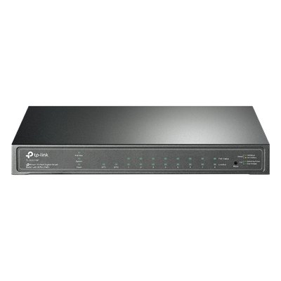 Switch PoE Administrable / 8 Puertos Gigabit PoE+ / 2 Puertos SFP / 61W PoE Total / SDN / QoS L2/L3/L4