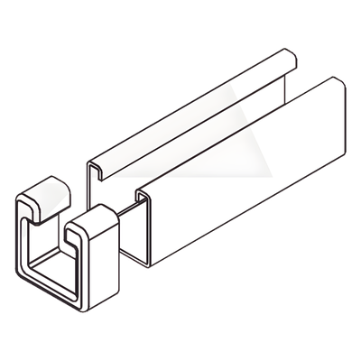 Tope Unicanal / Muesca para Tornillo 3/8" (9.5 mm) / Diseño de Precisión / Uso Industrial