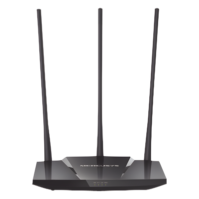 Router Inalámbrico N / 300 Mbps / 3 Antenas 7 dBi / 1 Puerto WAN 10/100 / 3 Puertos LAN 10/100 / Chip PA 2x Potencia