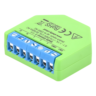 Relé Dimmer Inteligente / Wi-Fi / 16A / 110-240V / LED 10-200W / Sin Hub / Control por Voz