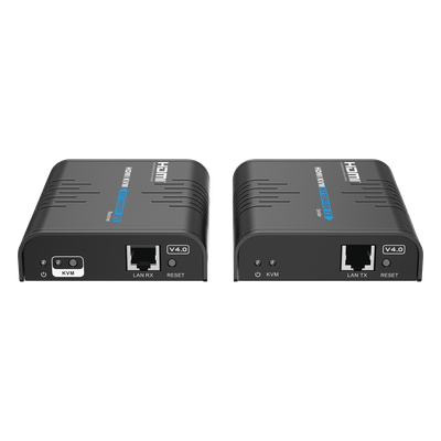 Extensor KVM HDMI / 1080p @ 60 Hz / 120 m (393.7 ft) / 1 a 253 Receptores / Red Gigabit / USB HID / Audio PCM