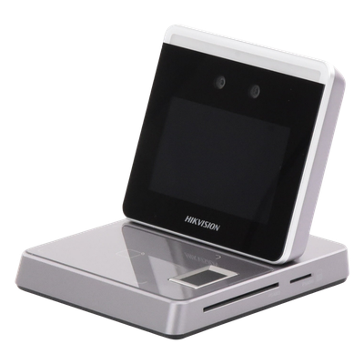 Enrolador IP Biométrico / Pantalla 3.97" HD / Reconocimiento Facial 0.2s / MIFARE EM DESFire FeliCa / TCP/IP / Interior / -10°C a +50°C (14°F a +122°F)