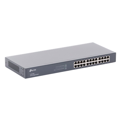 Switch Gigabit no administrable / 24 puertos 10/100/1000 Mbps / 35.7 Mpps / Montaje rack o escritorio