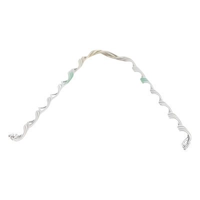Remate Preformado / Acero Galvanizado / Fibra Drop Redonda / Ø3 mm / 196 mm (7.7') / 1200 kg