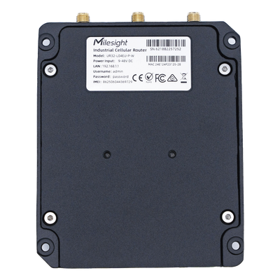 Router Industrial 4G LTE / Wi-Fi 802.11b/g/n / Dual SIM Failover / 2 Puertos Fast Ethernet / RS232+RS485 / -40°C a 70°C / VPN Multi-Protocolo