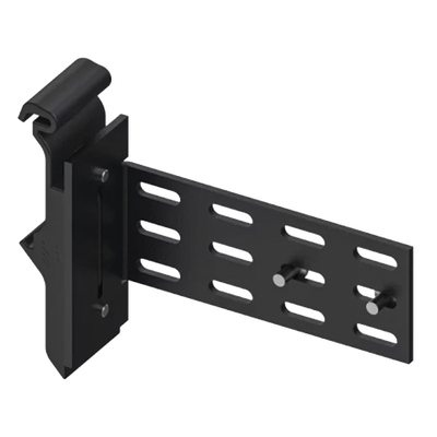 Adaptador para Riel DIN / 35 mm / ABS+PC y Acero S235JR / 90x70x25 mm / 68 g