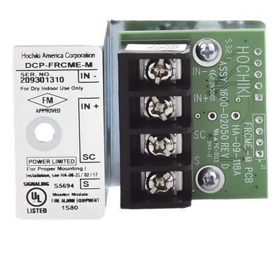 Módulo de Contacto / 1 Entrada Programable / Lazo SLC Clase A/B / 127 Unidades por Lazo / Montaje en Caja 2"