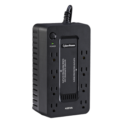 UPS de Reserva / 425 VA / 255 W / 8 Tomas NEMA 5-15R / 4 Salidas con Batería / Topología Standby / USB / 120 Vca