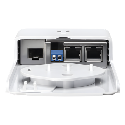 Convertidor de Medios PoE / Fibra Óptica SFP / 2 Puertos Gigabit Ethernet / Exterior -30 a 60 °C / Protección contra Descargas / 3 Opciones de Alimentación