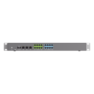 Conmutador IP-PBX / 1500 Usuarios / 200 Llamadas Simultáneas / 8 FXO / 8 FXS / Híbrido Local-Nube