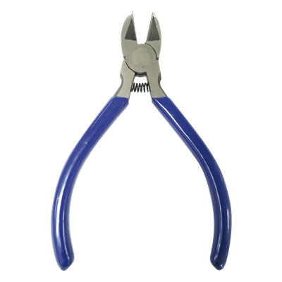 Pinza de Corte Diagonal / 5" (127 mm) / Mangos Aislantes Plásticos / Resorte Integrado / Acero al Carbono Endurecido