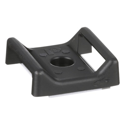 Sujetador para Cable con Adhesivo / 28.5 x 28.5 mm (1.12 x 1.12 in) / Nylon 6.6 / Interior / Paquete 100 pz