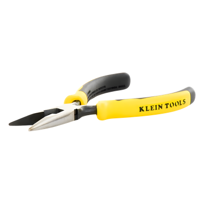 Pinza de Punta Cónica con Corte / 6.75" (171 mm) / Cabeza Delgada / Mordazas Moleteadas / Mango Bimaterial Antideslizante