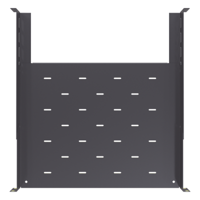 Charola para Rack / 1U / Profundidad Ajustable 347 a 489 mm (1.14 a 1.60 ft) / Carga 20 kg / 4 Postes / Acero Calibre 16-18
