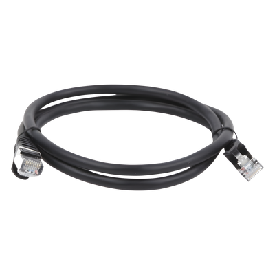 Cable de Parcheo / FTP Cat6 / 1.0m (3.28 ft) / 26 AWG / Blindado / Negro