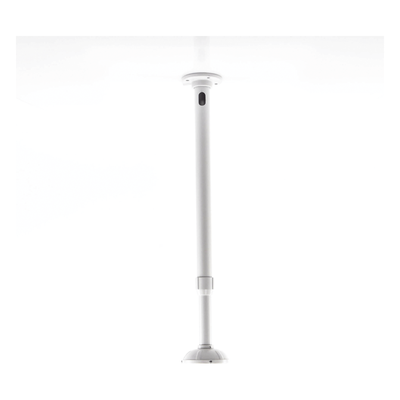 Soporte Telescópico Universal / Ajustable 0.6 a 1.2 m (1.97 a 3.94 ft) / Aluminio / Interior y Exterior / Blanco