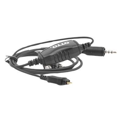 Micrófono de 1 Cable / Kevlar Reforzado / Conector 5 lb / PTT Ergonómico / Serie LOC / Compatible KENWOOD PKT-23K