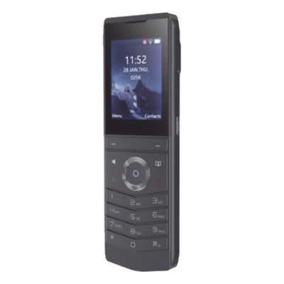 Teléfono IP Wi-Fi Portátil / Wi-Fi 6 Dual Banda / IP67 / Bluetooth 5.0 / Batería 1900 mAh / Pantalla 2.4''