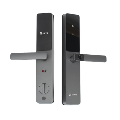 Cerradura Inteligente / Wi-Fi y Bluetooth / Huella y Tag / IP65 / -25°C a 70°C / 8 Baterías AA