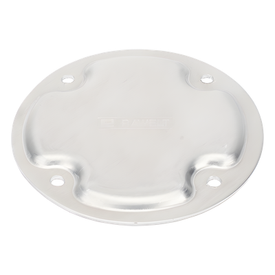 Tapa Hermética para Caja Redonda / Aluminio Diecast / IP66 / Tornillos con Empaque / Intemperie Industrial