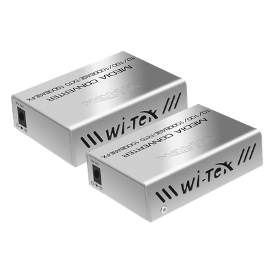 Convertidor de Medios / Alcance 20 km / 1 Puerto SC/UPC 1000 Mbps / 1 Puerto RJ45 1000 Mbps / Longitud de Onda Tx 1310nm Rx 1550nm / Par A y B