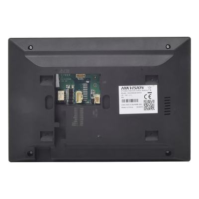 Monitor IP WiFi Touch Screen / Pantalla 7" / Resolución 1024 x 600 / Wi-Fi 2.4 GHz / Ethernet 10/100 Mbps / PoE Estándar / Audio Bidireccional / Integración 16 Cámaras IP 2 MP