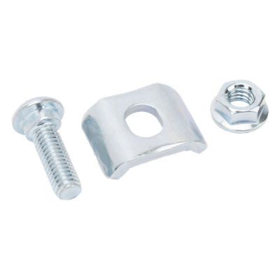 Kit de unión para charolas / Acero al carbón / Electro Zinc / Ancho hasta 300 mm (11.8 in) / Carga ligera