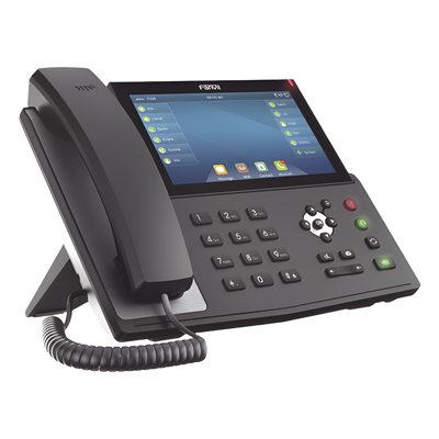 Teléfono IP Empresarial / 20 Líneas SIP / Pantalla Táctil 7