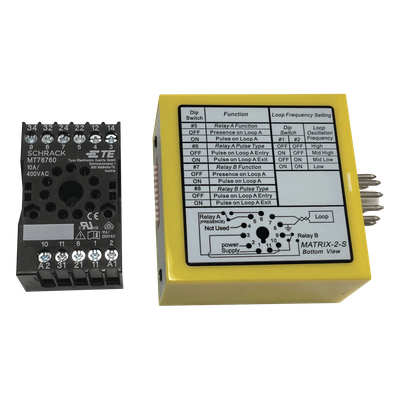Sensor de Masa / Mono Canal / Inductivo / 12-24 VAC/VDC / IP40 / -30 a 70°C / Lazos 4-8 m